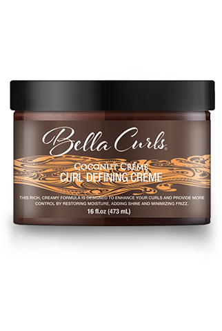 Bella Curls Coconut Crème Curls Defining Crème 16oz