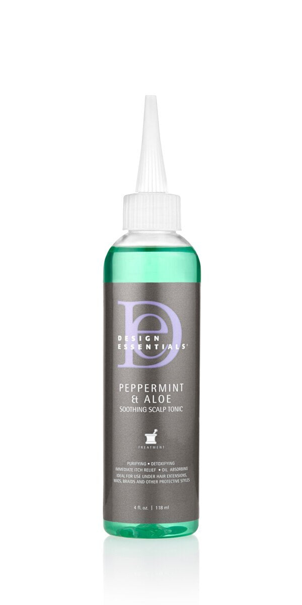 Design Essentials Peppermint &amp; Aloe Soothing Scalp Tonic 4oz