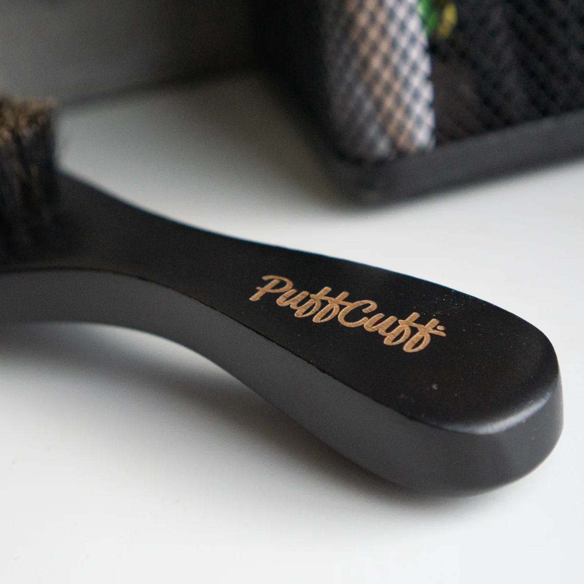 PuffCuff 100% Boar Soft Smoothing Brush