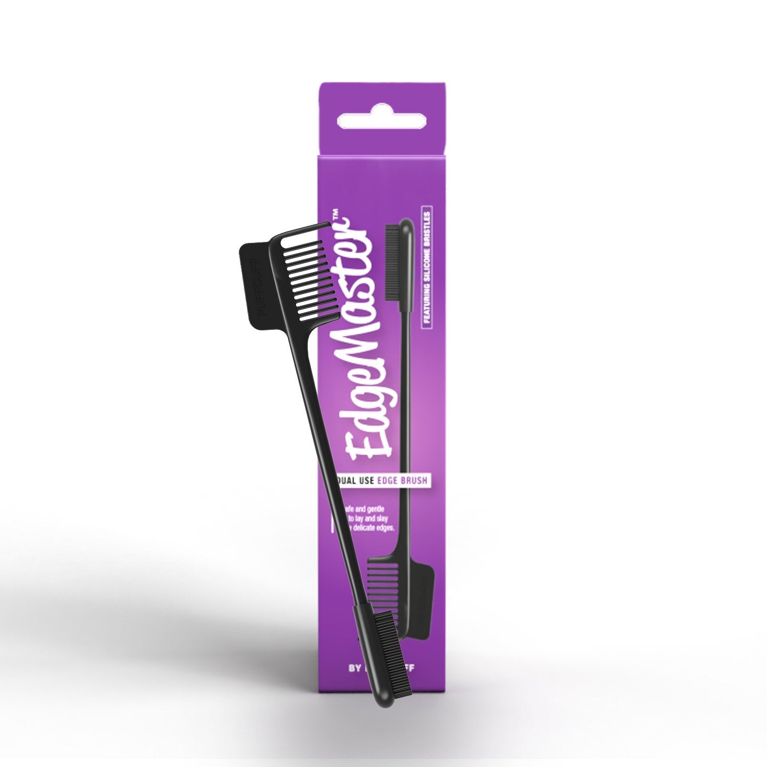 PuffCuff EdgeMaster™ 3-in-1 Edge Brush/Styling Tool