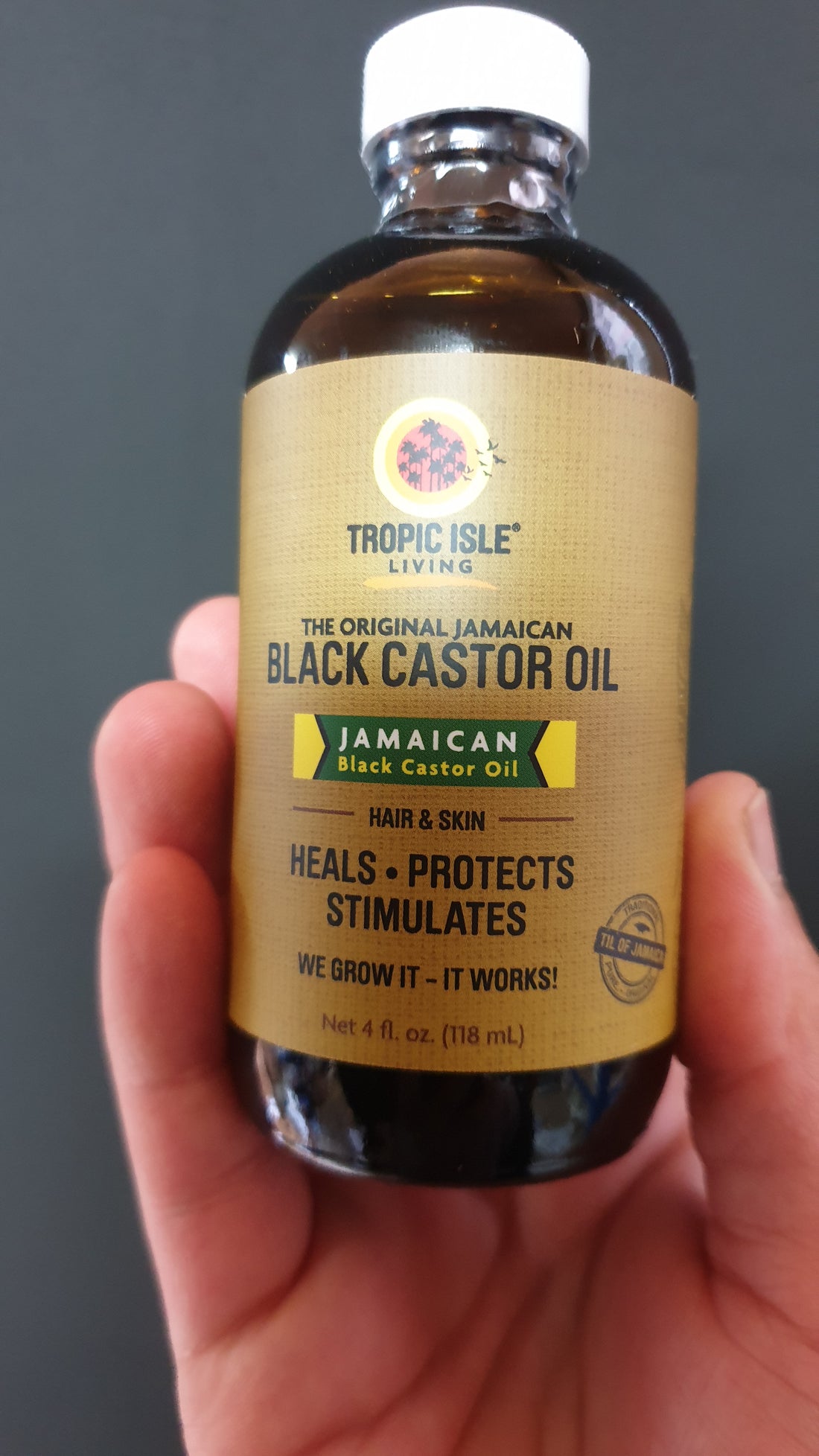 Tropic Isle Living Jamaican Black Castor Oil 4oz