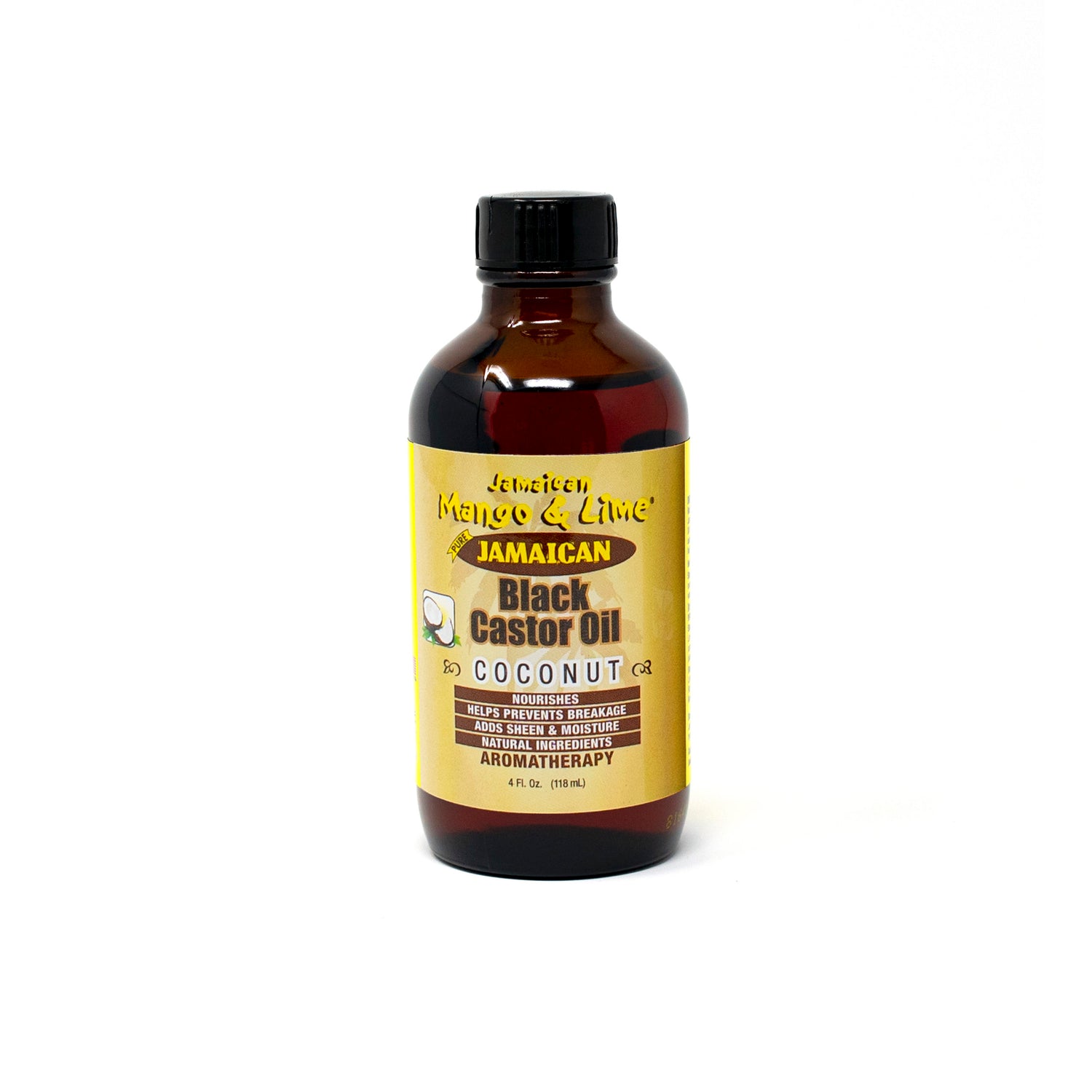 Jamaican Mango &amp; Lime Jamaican Black Castor Oil Coconut 4oz