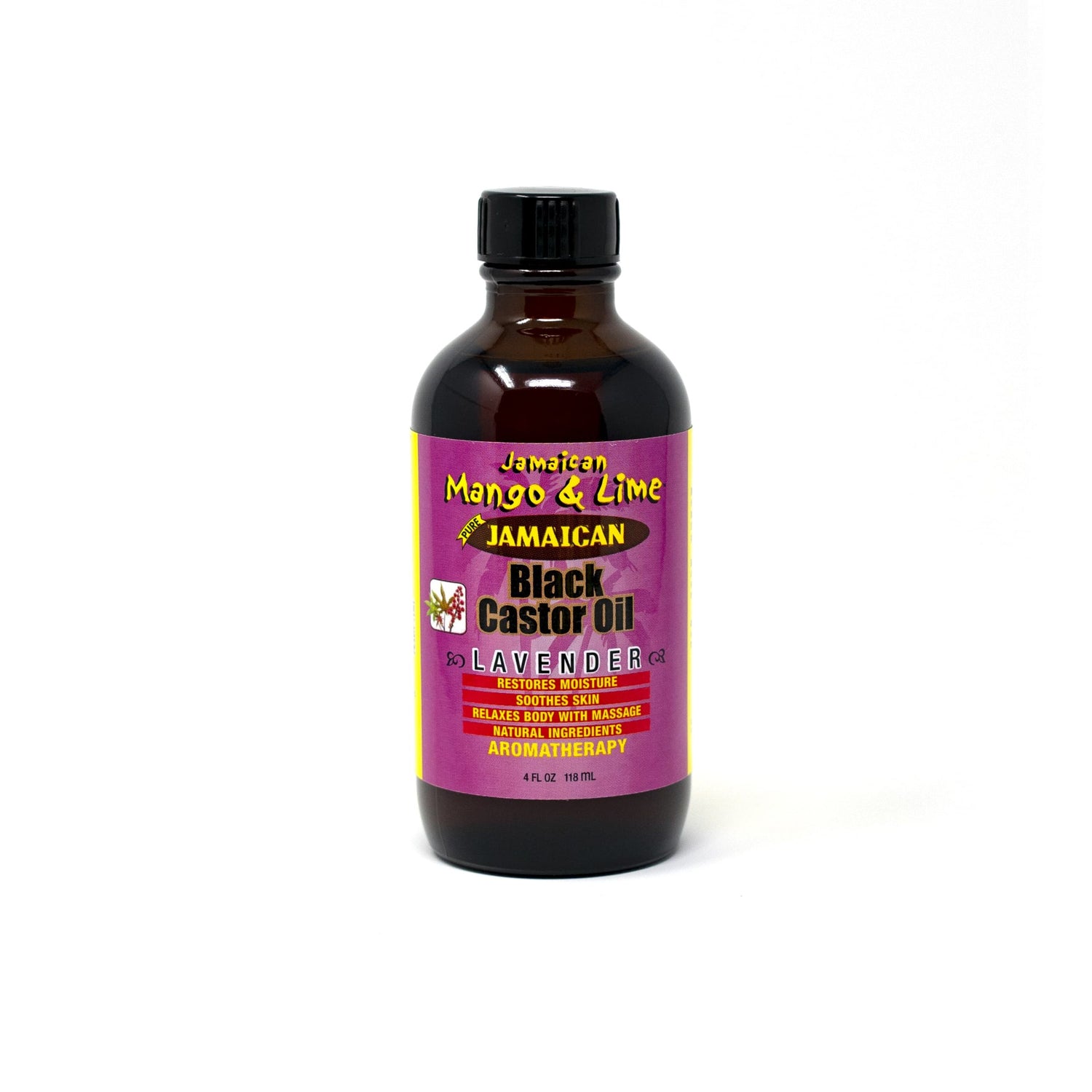 Jamaican Mango &amp; Lime Jamaican Black Castor Oil Lavender 4oz