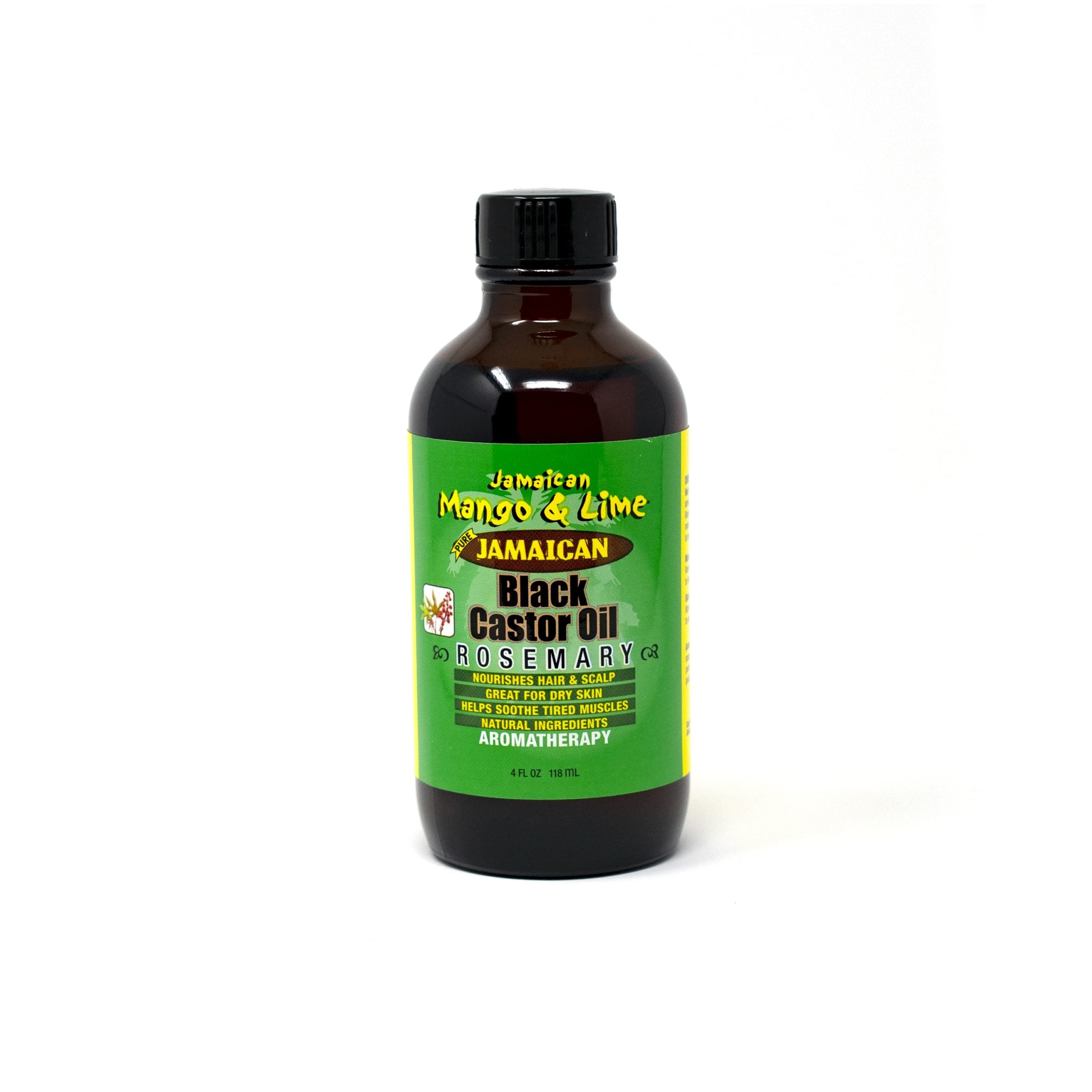 Jamaican Mango &amp; Lime Jamaican Black Castor Oil Rosemary 4oz