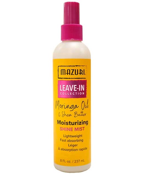 Mazuri Moringa Oil And Shea Butter Moisturising Shine Mist 8oz