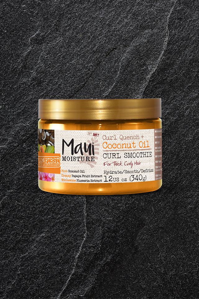 Maui Moisture CURL QUENCH + COCONUT OIL CURL SMOOTHIE 12oz