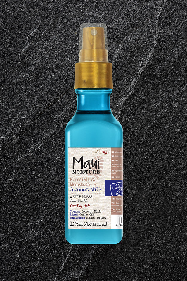 Maui Moisture NOURISH &amp; MOISTURE + COCONUT MILK WEIGHTLESS OIL MIST 4.2oz