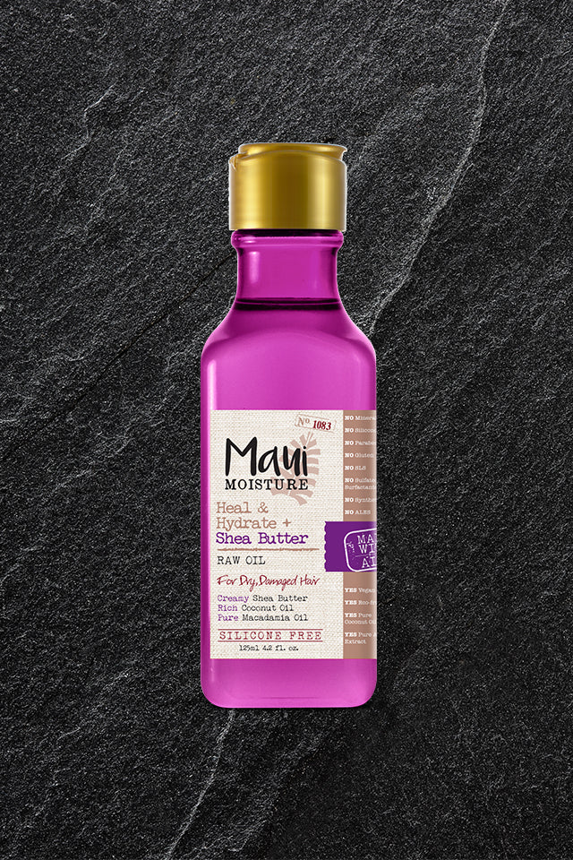 Maui Moisture HEAL &amp; HYDRATE + SHEA BUTTER RAW OIL 4.2oz