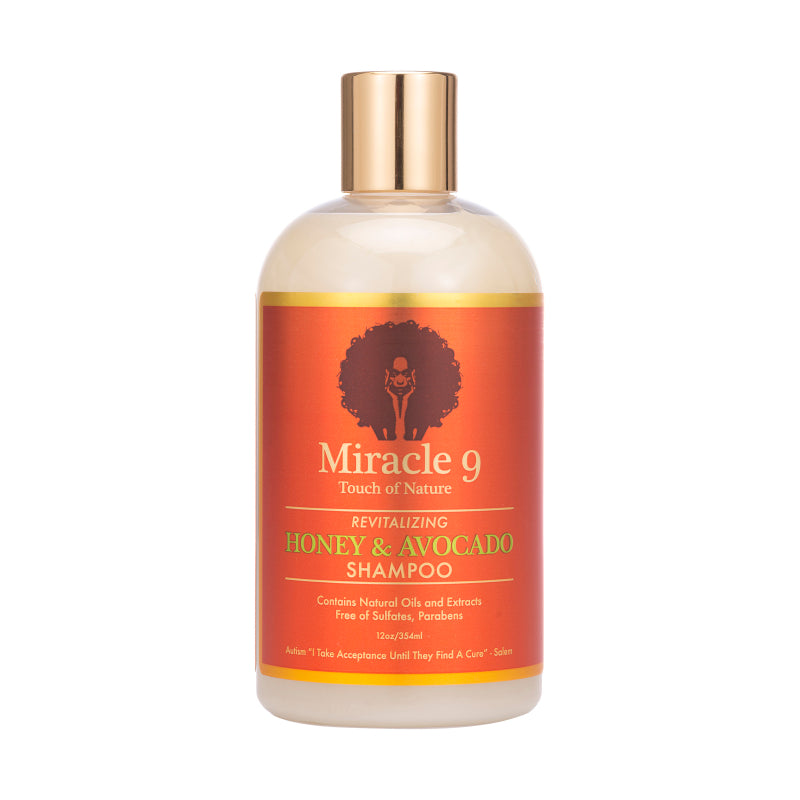 Miracle 9 Revitalizing Honey &amp; Avocado Shampoo 12oz