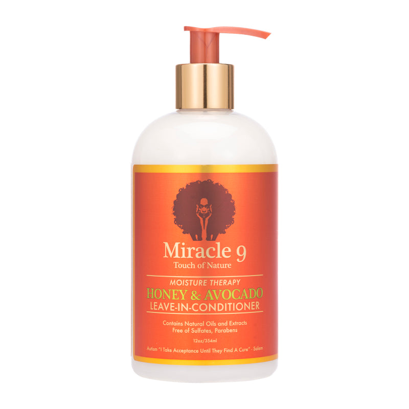 Miracle 9 Moisture Therapy Honey &amp; Avocado Leave in Conditioner 12oz