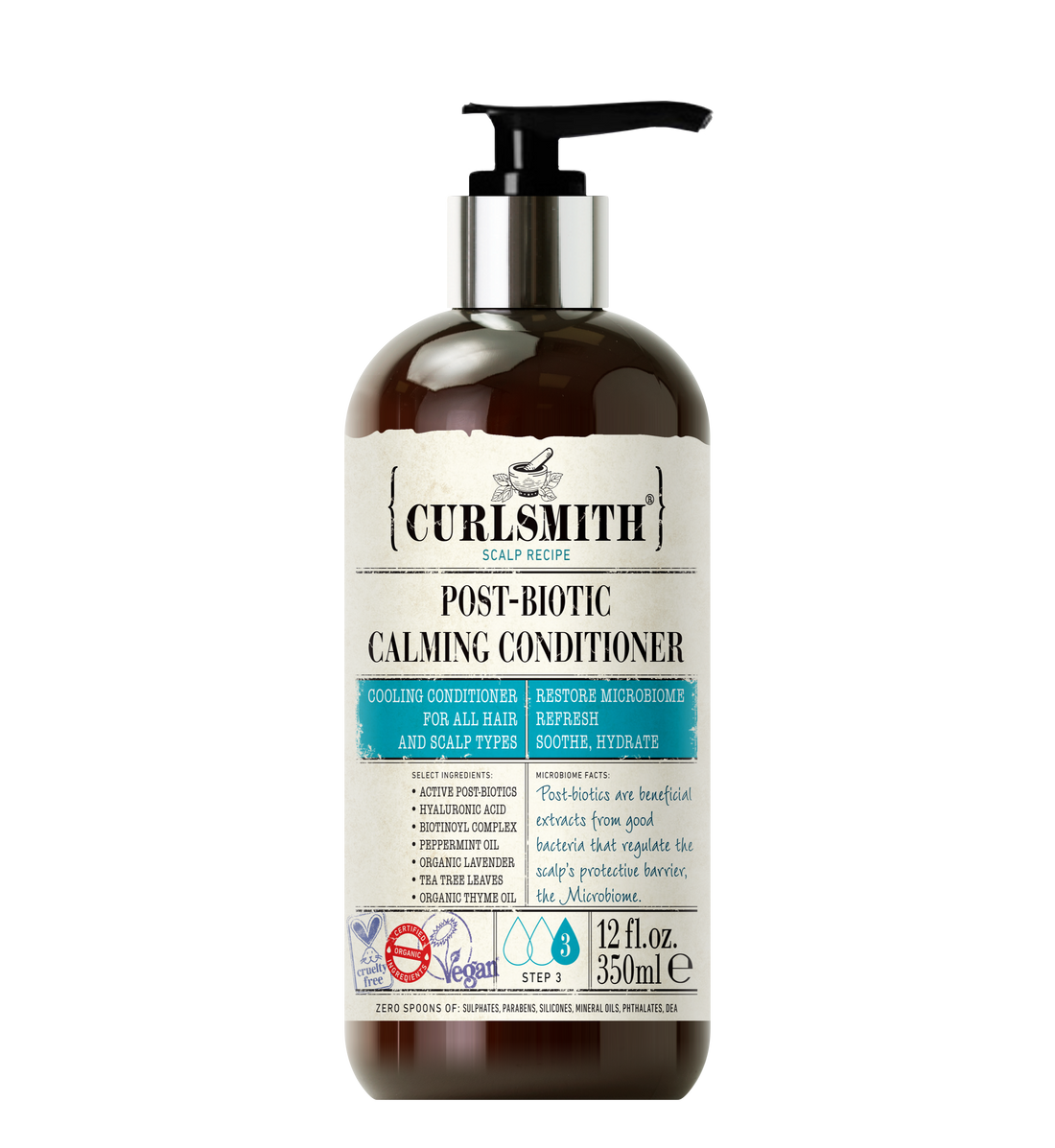 Curlsmith Post-Biotic Calming Conditioner 12oz