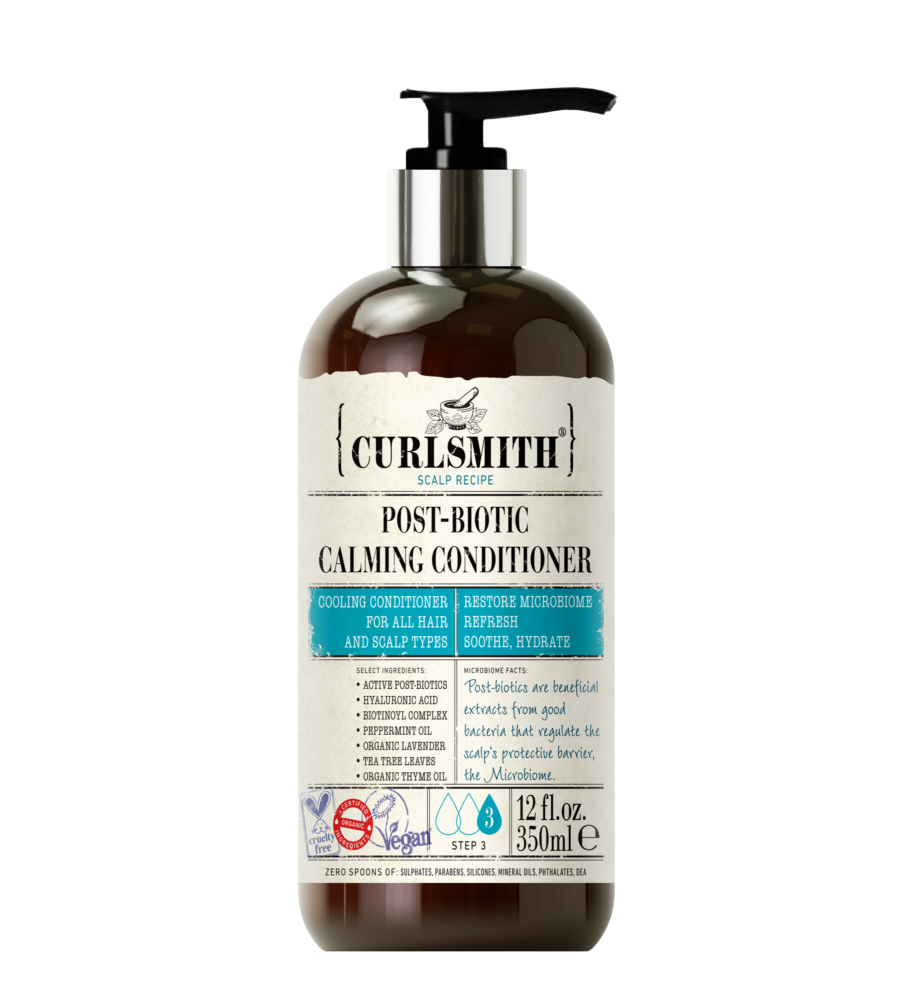 Curlsmith Post-Biotic Calming Conditioner 12oz