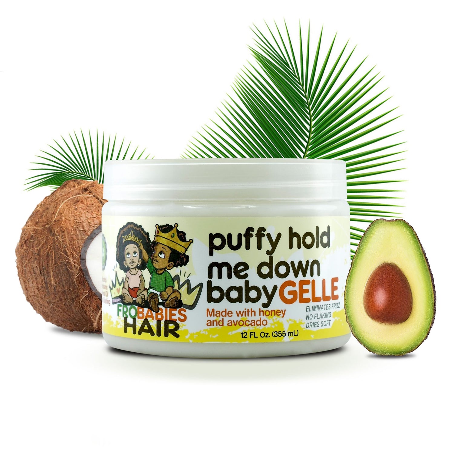 FroBabies Hair Puffy Hold Me Down Baby Gelle 12oz