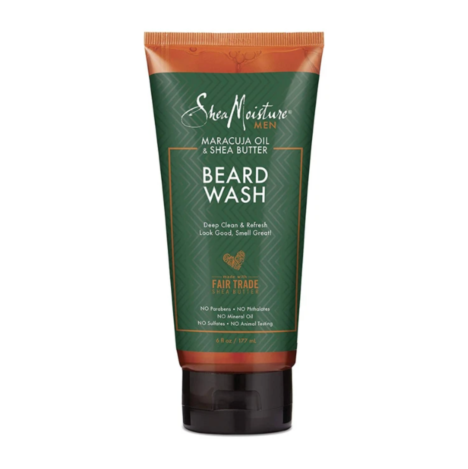 Sheamoisture Men MARACUJA OIL &amp; SHEA BUTTER BEARD WASH DEEP CLEAN &amp; REFRESH