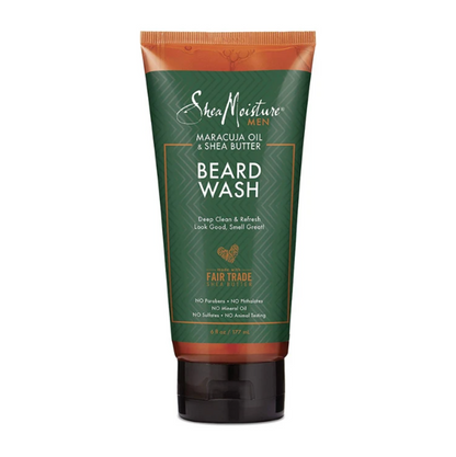 Sheamoisture Men MARACUJA OIL &amp; SHEA BUTTER BEARD WASH DEEP CLEAN &amp; REFRESH