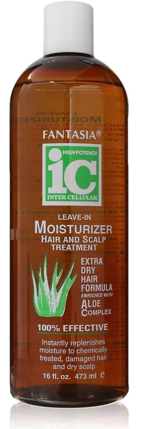 Fantasia ic Leave in Moisturiser Hair and Scalp Treatment - 16oz