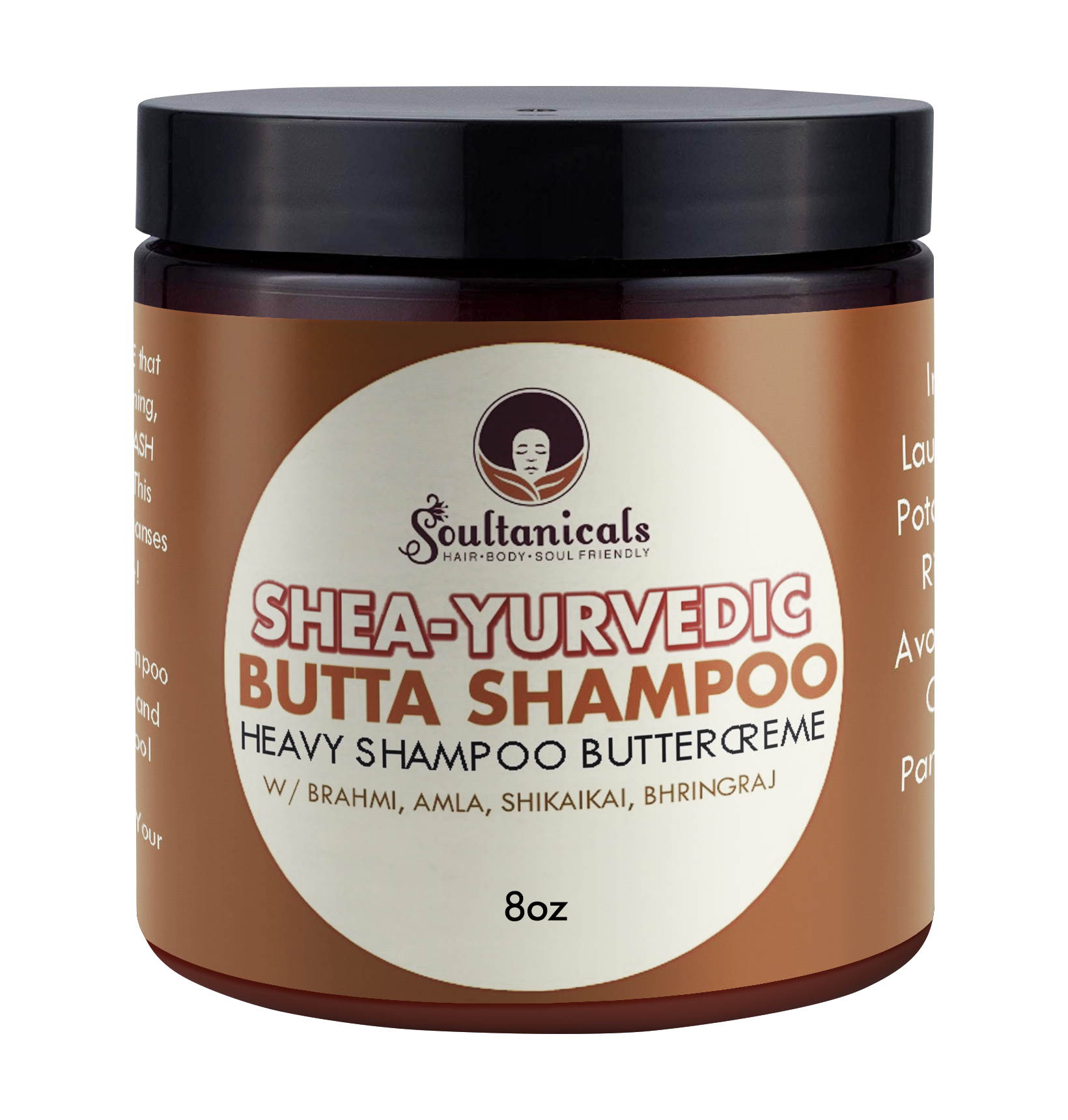 Soultanicals Shea-Yurvedic Butta Shampoo 8oz