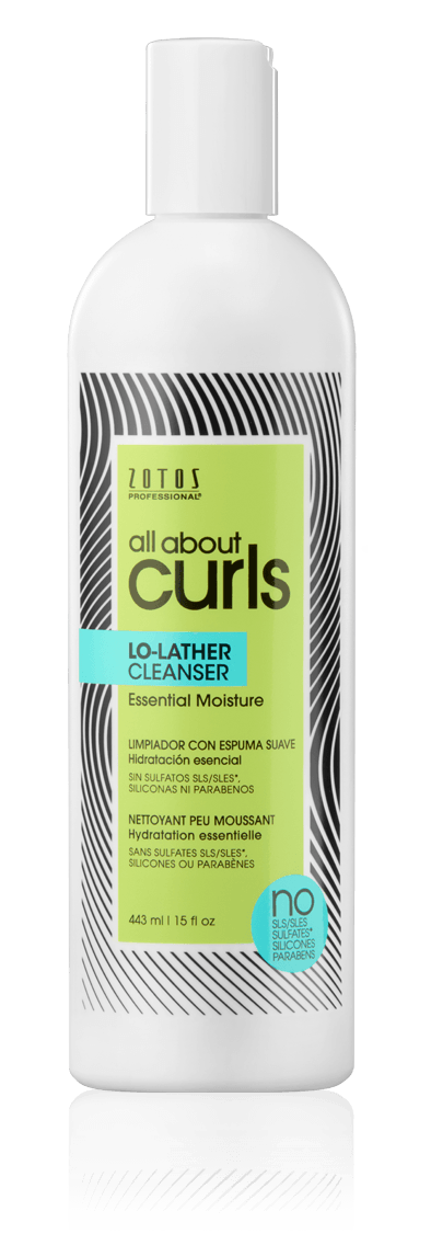 Zotos Professional ALL ABOUT CURLS Lo-Lather Cleanser 15oz