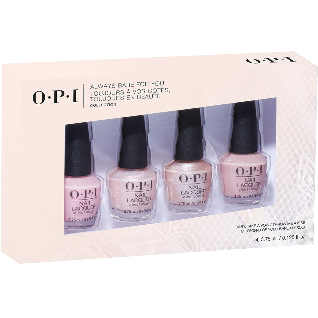 OPI Always Bare For You Mini Collection 4 x 3.75ml