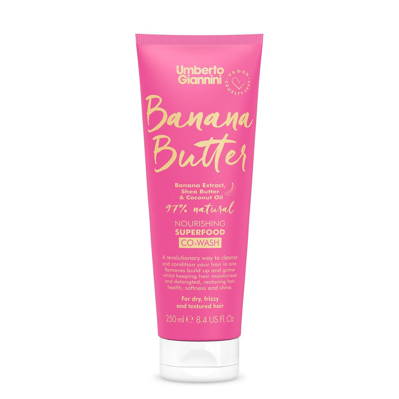 Umberto Giannini Banana Butter Nourishing Superfood Co-Wash 250ml