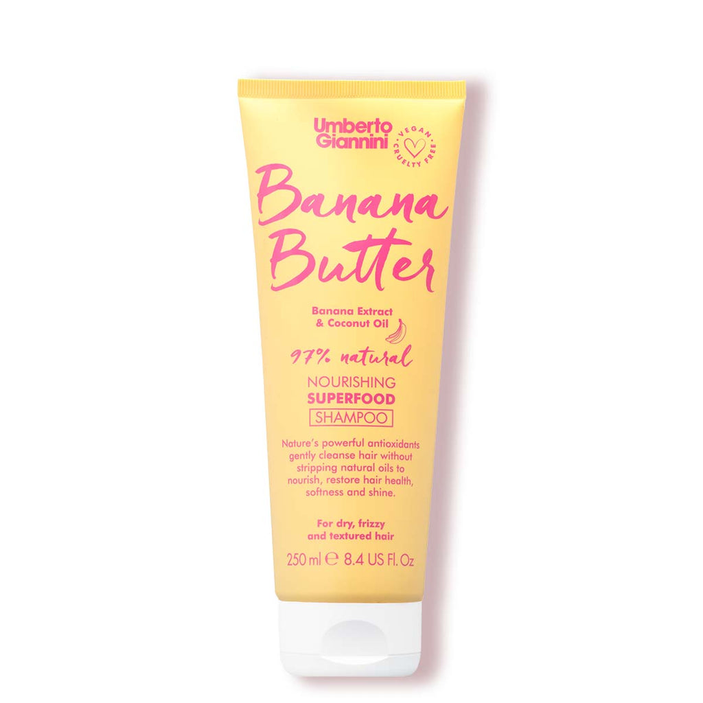 Umberto Giannini Banana Butter Nourishing Superfood Shampoo 250ml