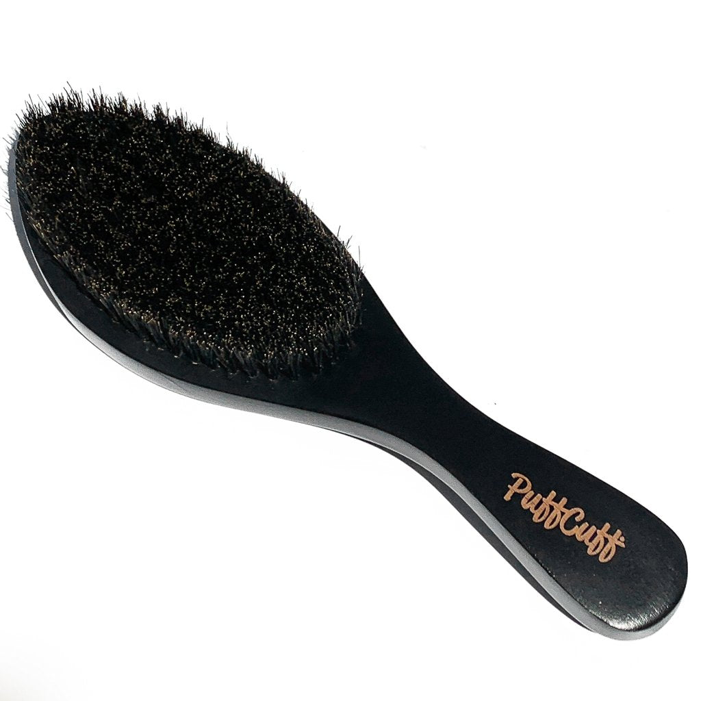 PuffCuff 100% Boar Soft Smoothing Brush