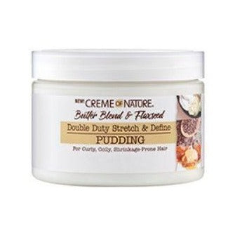 Creme of Nature Butter Blend &amp; Flaxseed Pudding 11.5oz