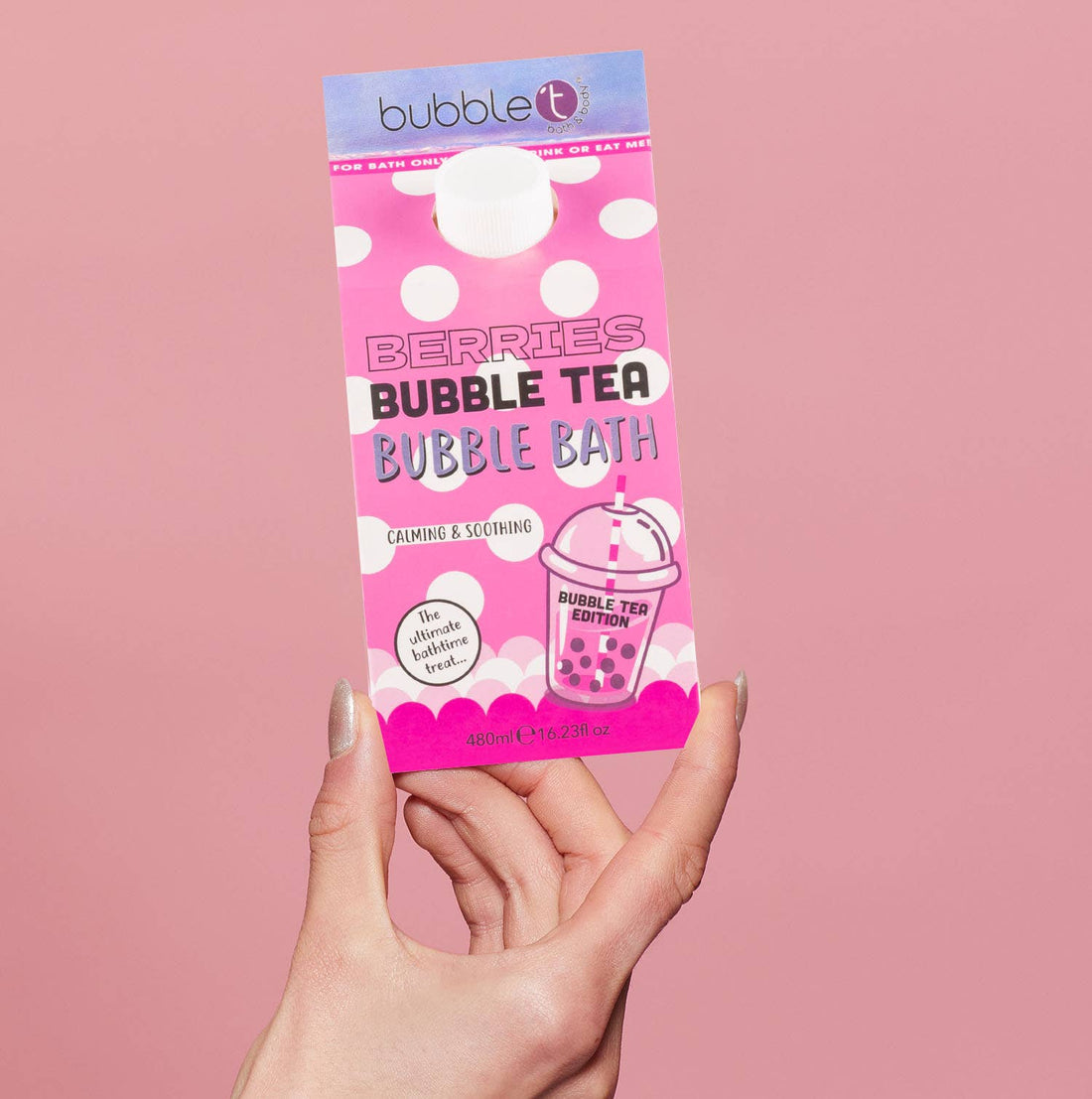 Bubble T Bubble Tea Berries Bubble Bath (480ml)