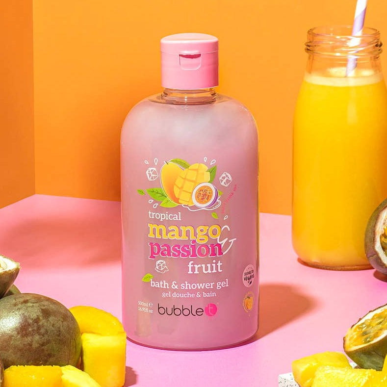 Bubble T Mango &amp; Passionfruit Smoothie Body Wash (500ml)