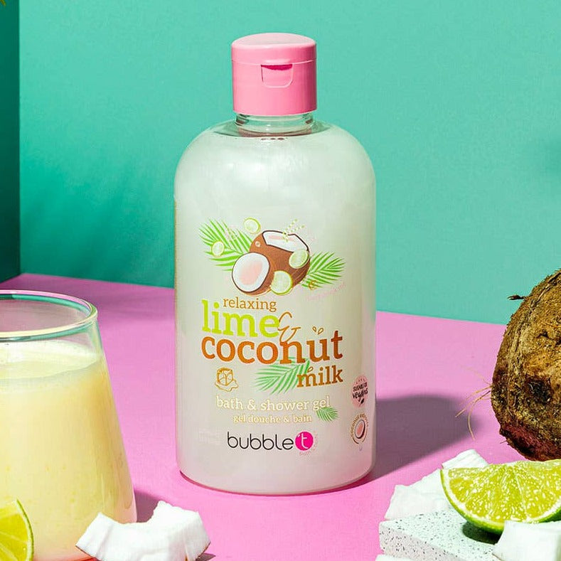 Bubble T Lime &amp; Coconut Smoothie Body Wash (500ml)