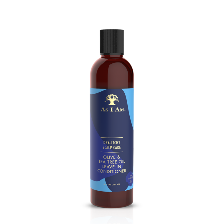 As I Am Dry &amp; Itchy Olive &amp; Tea Tree Oil Leave-In Conditioner 8oz