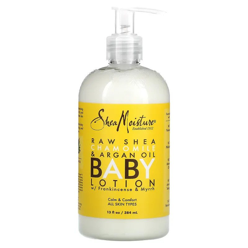 SheaMoisture Raw Shea Chamomile &amp; Argan Oil Baby Lotion 12oz