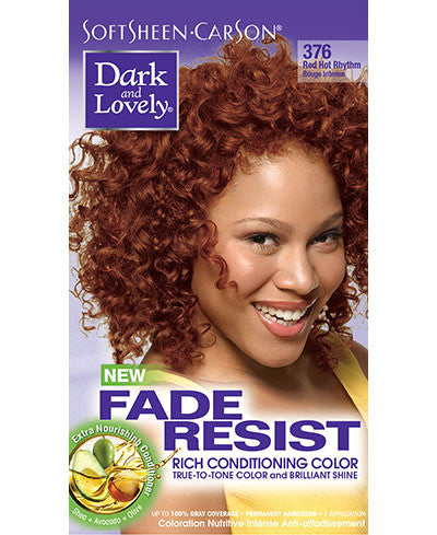 Softsheen Carson Dark and Lovely®Fade Resist FADE RESIST RED HOT RHYTHM