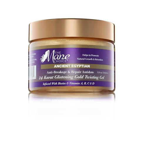 The Mane Choice Ancient Egyptian 24 Karat Gold Twisting Gel 12oz