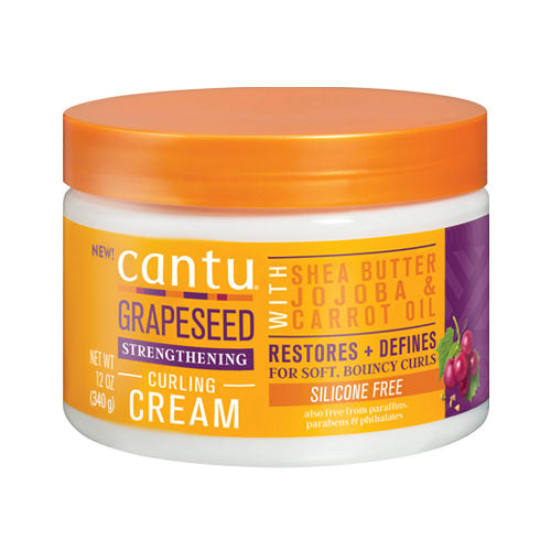 Cantu Grapeseed Strengthening Curling Cream 12 oz