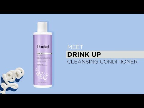 Ouidad Coil Infusion Drink Up Cleansing Conditioner 12oz