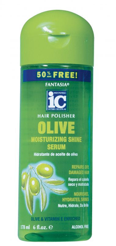 Fantasia IC OLIVE MOISTURIZING SHINE SERUM 6 oz