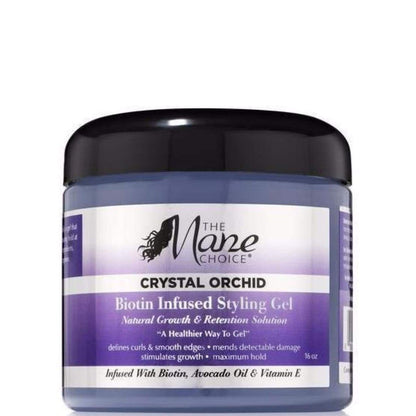 The Mane Choice Crystal Orchid Biotin Infused Styling Gel 16oz