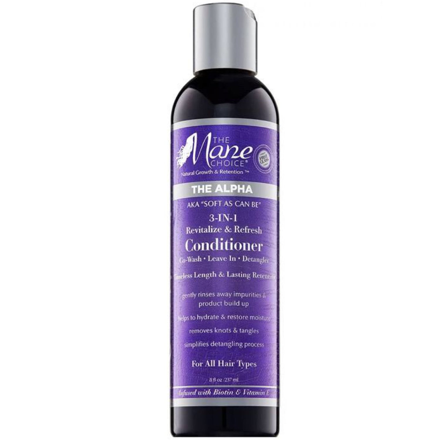 The Mane Choice Soft As Can Be Revitalize &amp; Refresh 3-in-1 Co-Wash, Leave-In, Detangler 8oz