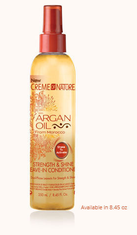 Creme of Nature With Argan Oil Strength &amp; Shine Leave-in Conditioner 8.45oz