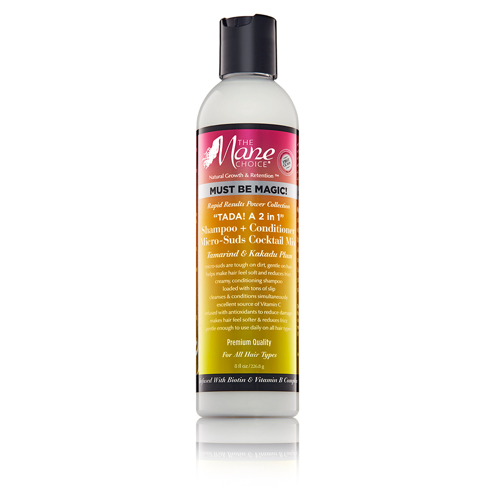 The Mane Choice Must Be Magic &quot;TADA! A 2 in 1&quot; Shampoo + Conditioner Micro-Suds Cocktail Mix 12oz