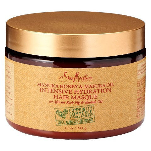 SheaMoisture Manuka Honey &amp; Mafura Oil Intensive Hydration Hair Masque 12oz