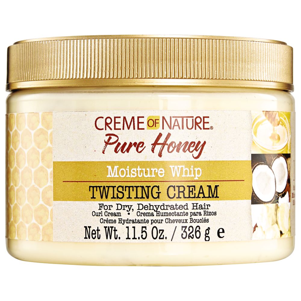 Creme of Nature Pure Honey Moisture Whip Twisting Cream 11.5oz