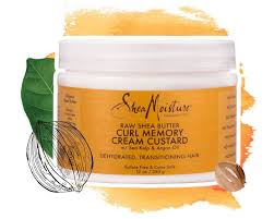 SheaMoisture Raw Shea Butter Curl Memory Cream Custard 12oz