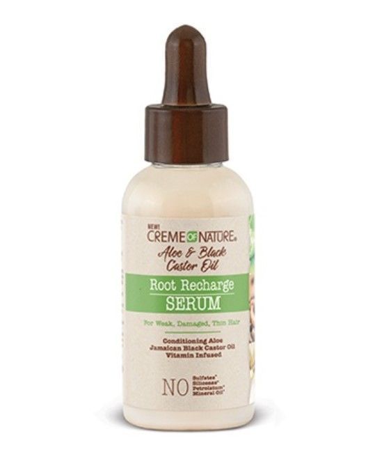 Creme of Nature Aloe &amp; Black Castor Oil Root Recharge Serum 1.7oz