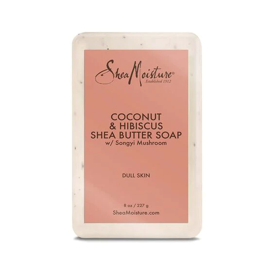 SheaMoisture Coconut &amp; Hibiscus Shea Butter Soap 8oz