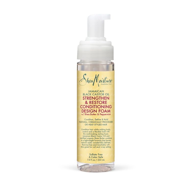 SheaMoisture JAMAICAN BLACK CASTOR OIL STRENGTHEN &amp; RESTORE CONDITIONING DESIGN FOAM