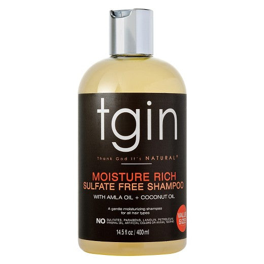 tgin Moisture Rich Sulfate Free Shampoo 13oz