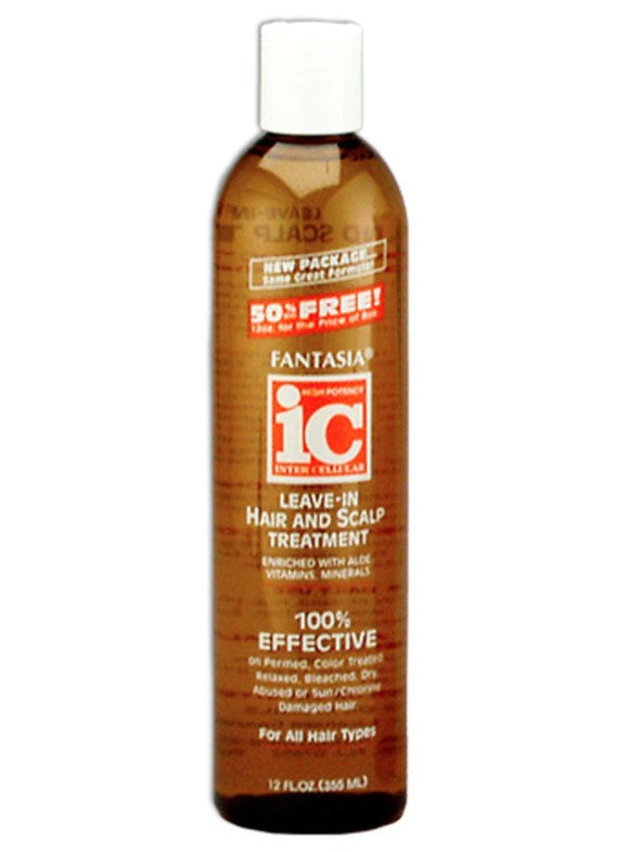 Fantasia IC High Potency LEAVE-IN HAIR &amp; SCALP TREATMENT 12 oz